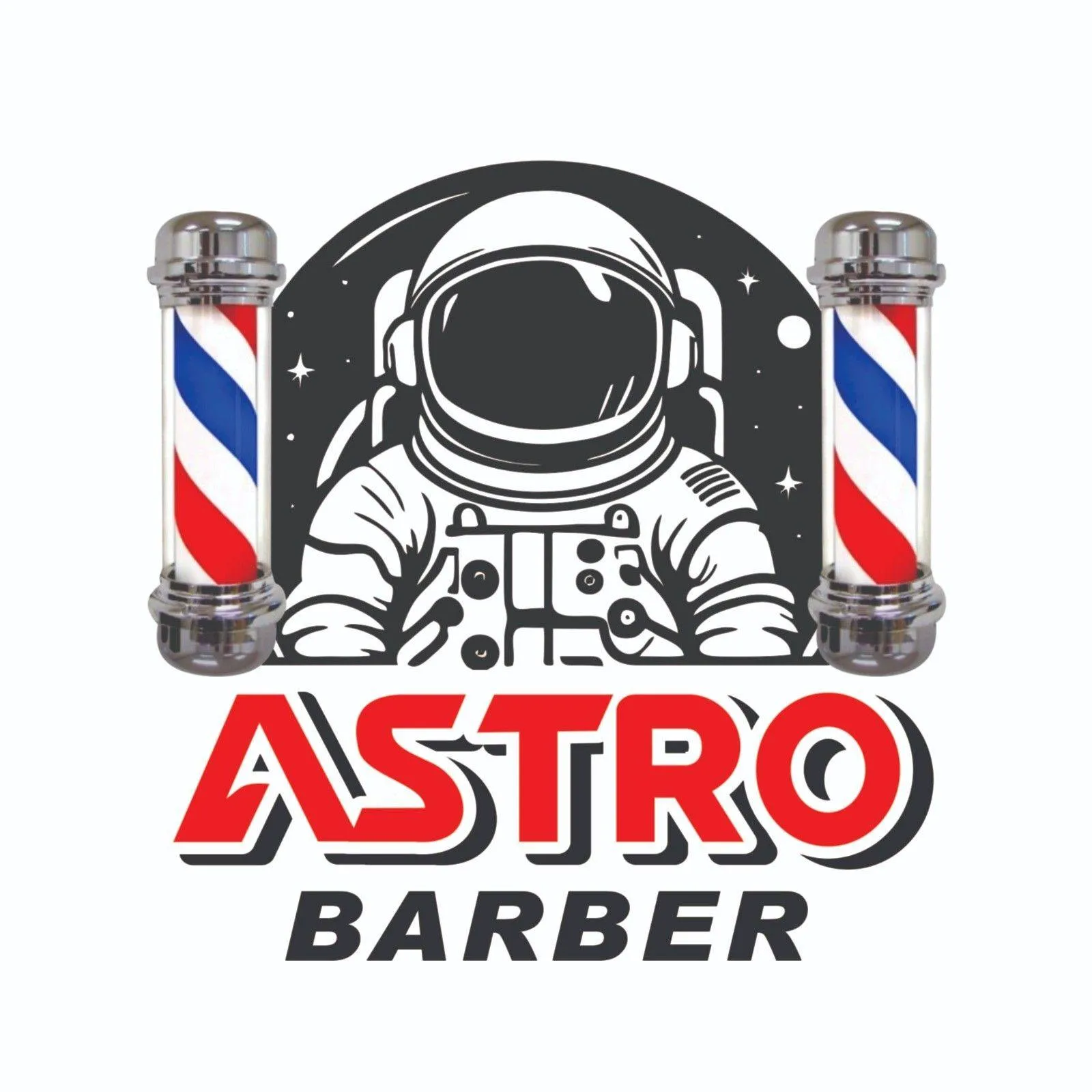 Logo de Barberia Astro